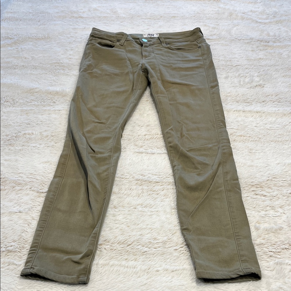 PAIGE Olive Green Pants